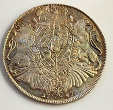 Bayern 1 Taler 1767 Maximilian III Joseph 1745 - 1777 Wappentaler Dav.1950