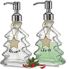 2er Set Seifenspender Glas