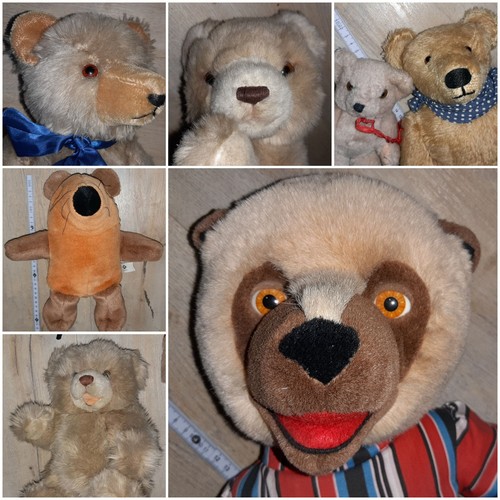 Konvolut ältere teddybären - teddybären, &