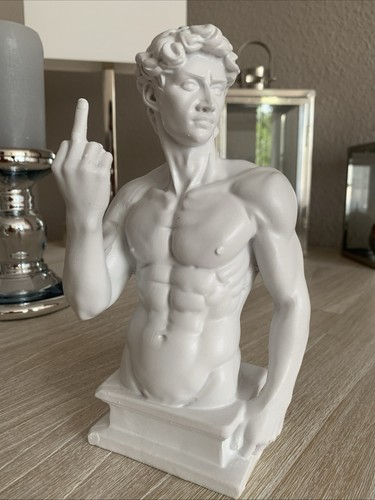 David statue pop - david, art