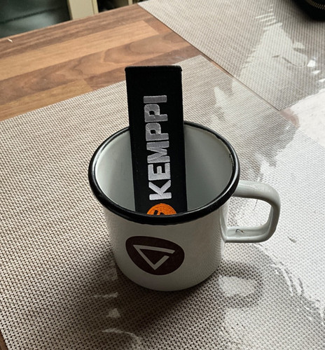 Emaille tasse kemppi - emaille,