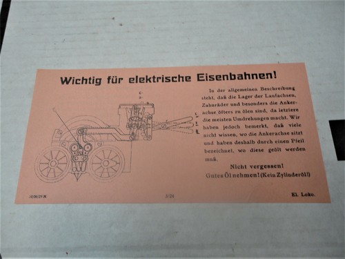 Marklin wichtig fur - marklin, "wichtig