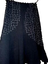 WOLLROCK 40 "WALTER KRINES" SCHWARZ /SILBERGRAU WADENLANG AUSGESTELLT VERSPIELT 