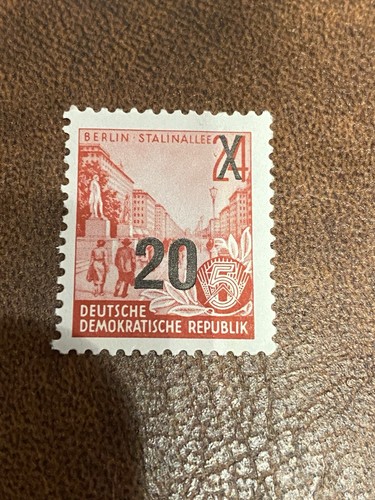 Ddr 1954 berlin stalinallee - 1954, nr