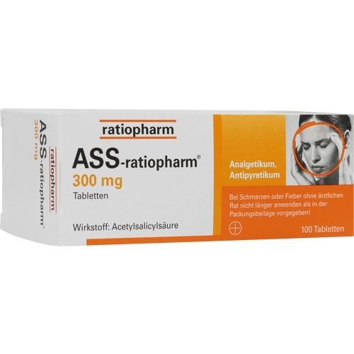 Ass ratiopharm 300 - 300, mg