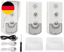 Funk-Gong, Gegensprechanlage, Rufgong-Set, Eingangstürklingel, Wasserdicht, Stau