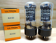 Pair: ULTRON 6L6GC | über 100