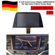 für 8" Opel Astra K LCD Bildschirm Display Touchscreen LQ080Y5DZ10 39042448 DE