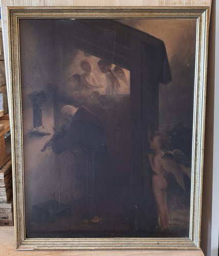 Antikes gemälde religiöse - gemälde,