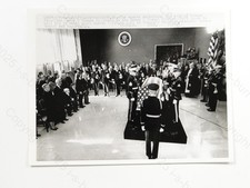 Harry S Truman Beerdigung Lügen Staat Sarg Truman Bibliothek Unabhängigkeit MO 1972