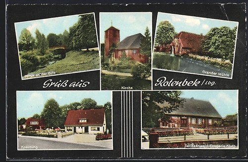 Rotenbek kirche grander - rotenbek,, kirche,