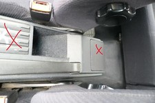 Audi 80 Mitteltunnel hinten Verkleidung um Handbremse 8A0863201F