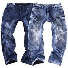 Big Seven Brian comfort fit Herren Cargo Jeans Hose Übergröße XXL