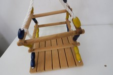 Holzgitterschaukel Schaukelsitz Babyschaukelsitz Gitterschaukel Sitz Baby Kinder