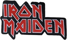 IRON MAIDEN - Logo Cut Out - 6 cm x 10,1 cm - Patch - 168472