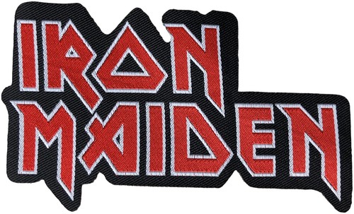 Iron maiden logo cut out - iron,