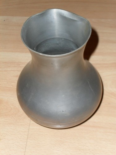 Zinnvase vase aus zinn - vase, mit