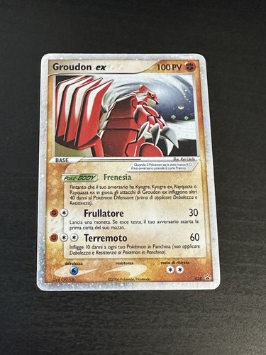 Pokémon groudon 038 ita - groudon, ex