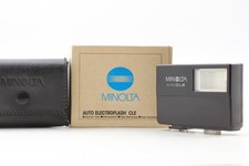 Getestet [NEUWERTIG / Gehäuse] Minolta Auto CLE CL TTL Electro Flash Strobe B...