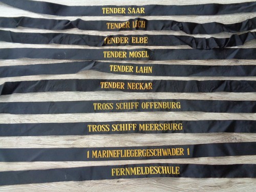 Mützenbänder bundesmarine - mützenbänder,