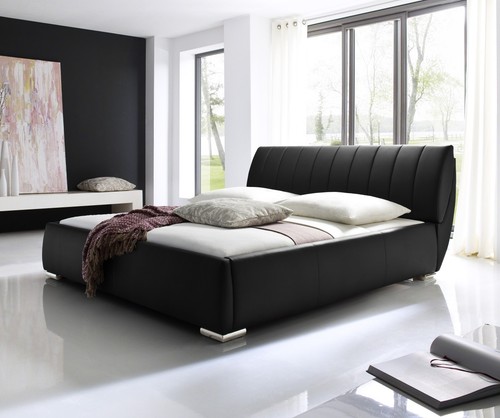 Luxus lederbett leder bett - luxus,
