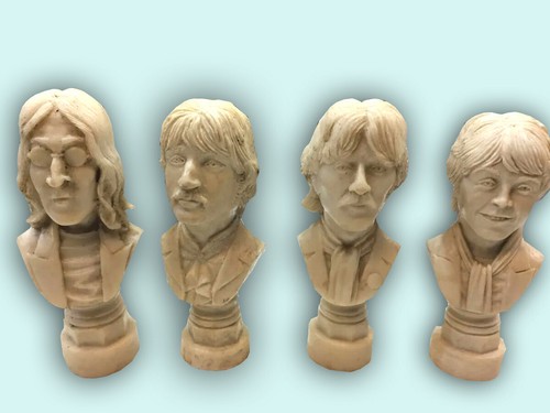 The beatles resin figur ca - resin,