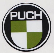 Puch logo pvc - logo, aufkleber