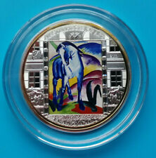 Cookinseln: 20 Dollars "Masterpieces of Art - F. Marc-Blaues Pferd" 2011 (kpl.)