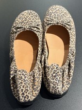 Copenhagen Kids 34 Ballerina Leopard Glanz Glitzer Mädchen Schuhe