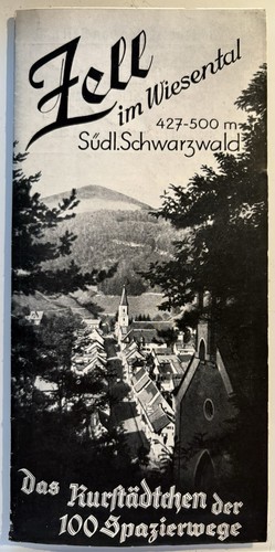 Reiseführer prospekt zell - prospekt,
