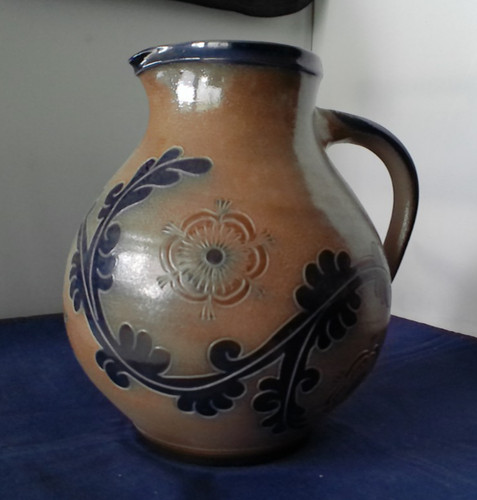 Keramikkrug bauchige form - form, &