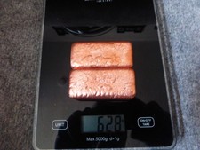 Kupferbarren Kupfer 628 Gr. |
