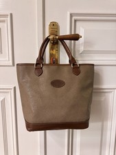 Vintage Mulberry Hellier Handbag in Scotchgrain Leder