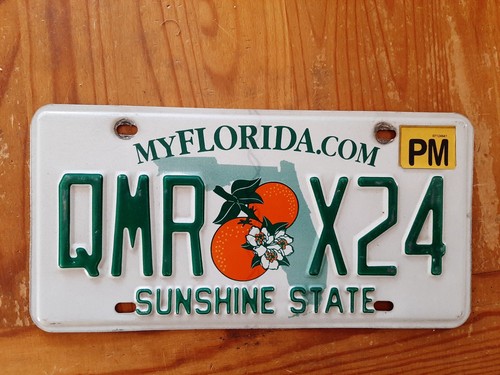 Original usa nummernschild - 1,