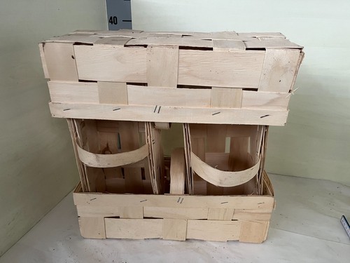 4er set spankorb dekokorb - set,