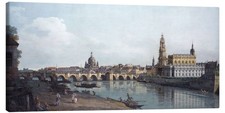 Leinwandbild Dresden mit