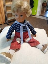 Puppe, Künstlerpuppe 43 cm