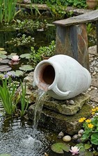 Amphore Vase mit 2 Henkeln