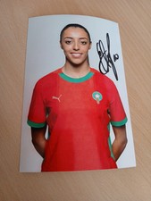 Signiertes Foto Imene El Ghazouani Marokko Frauen NEU (2)