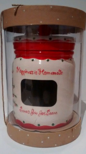 Santa cookie jar - cookie,
