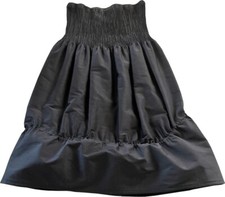Superbe  robe bustier  glamour noir doublure satinée Marithé et François Girbaud