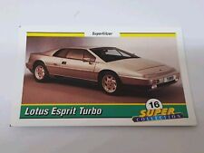 Lotus Esprit Turbo - Nummer 16 - Sammelkarte - Super Collection 1993