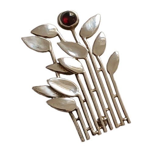 Modernistische blumenbrosche - modernistische,