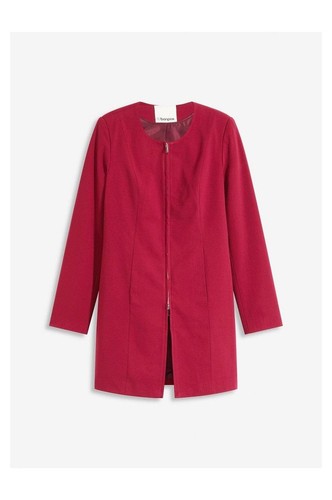Longblazer mit reißverschluss - longblazer,