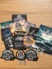 Patch Patches Aufnäher Bügelbild  Full Metal Cruise  Metal Wacken  Aufkleber etc