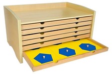 Geometric Cabinet with 35