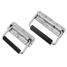 2x Kistengriffe mit Feder Klappgriffe Tragegriffe Kistengriff Boxengriff Kiste