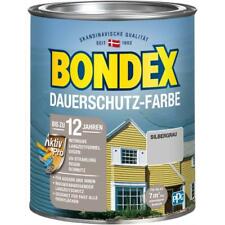 Bondex Dauerschutz-Farbe 0,75L Silbergrau Schutz Farbe NEUWARE Art.Nr.4256-275-3