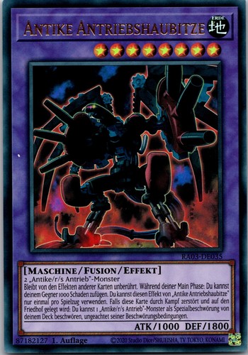Tcg karte antike - yu-gi-oh,