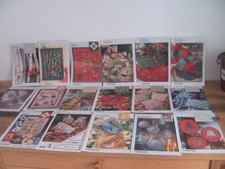 17 x ZWEIGART Stickvorlage " WEIHNACHTLICHE STICKEREIEN " STICKIDEEN